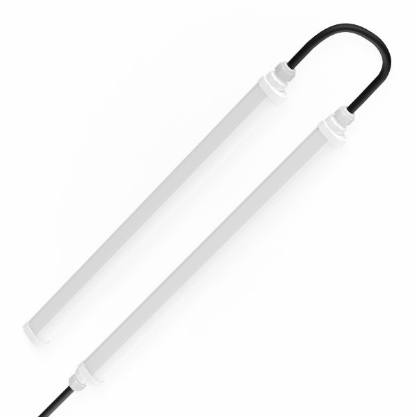 Pack de 12x Réglettes LED étanches - Série ECO140 - Version HAUT RENDEMENT - Connectables - 120 cm - 32 Watts - 4480 Lumens - 140 Lumens/Watt - IP65 - Angle 120° - 120 x 5 x 4 cm - 3000k / 4000k / 5700k au choix - Garantie 5 ans