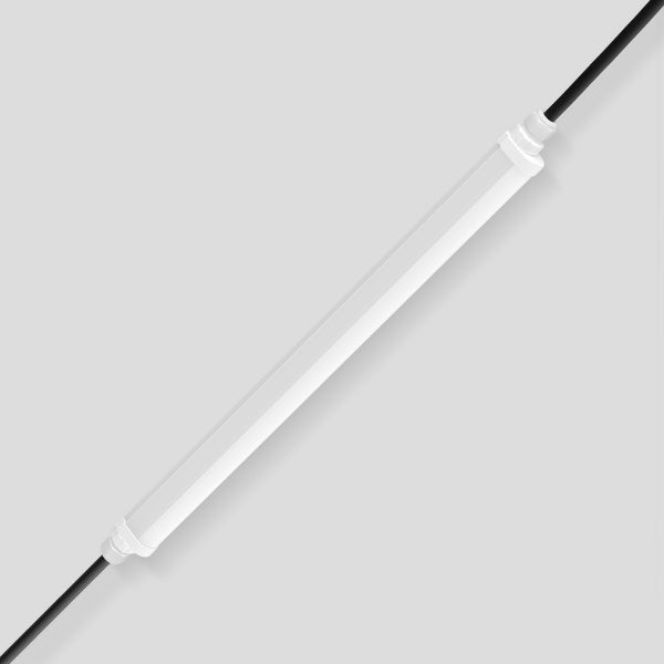 Pack de 12x Réglettes LED étanches - Série ECO140 - Version HAUT RENDEMENT - Connectables - 150 cm - 45 Watts - 6300 Lumens - 140 Lumens/Watt - IP65 - Angle 120° - 150 x 5 x 4 cm - 3000k / 4000k / 5700k au choix - Garantie 5 ans