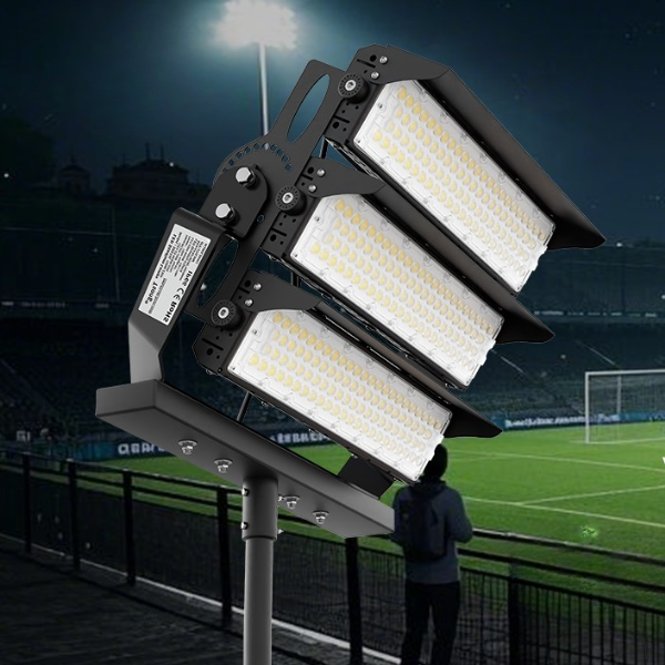 Projecteur de stade filaire - Série EVASION V2 - 250 Watts - 42 500 Lumens - 170 Lumens/Watt - Angle 20° / 40° / 60° / 90° au choix - IP66 - 59 x 20 x 19 cm - Transformateur PHILIPS Xitanium - 5000k - Dimmable 1-10V - Garantie 5 ans
