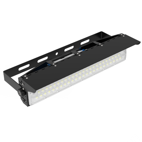Projecteur de stade filaire - Série EVASION V2 - 250 Watts - 42 500 Lumens - 170 Lumens/Watt - Angle 20° / 40° / 60° / 90° au choix - IP66 - 59 x 20 x 19 cm - Transformateur PHILIPS Xitanium - 5000k - Dimmable 1-10V - Garantie 5 ans