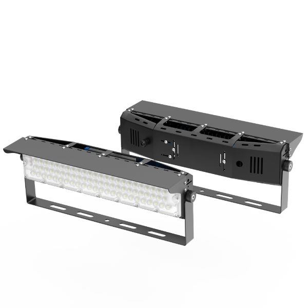 Projecteur de stade filaire - Série EVASION V2 - 250 Watts - 42 500 Lumens - 170 Lumens/Watt - Angle 20° / 40° / 60° / 90° au choix - IP66 - 59 x 20 x 19 cm - Transformateur PHILIPS Xitanium - 5000k - Dimmable 1-10V - Garantie 5 ans