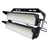 Projecteur de stade filaire - Série EVASION V2 - 500 Watts - 85 000 Lumens - 170 Lumens/Watt - Angle 20° / 40° / 60° / 90° au choix - IP66 - 63 x 28 x 24 cm  - Transformateur PHILIPS Xitanium -5000k - Dimmable 1-10V - Garantie 5 ans