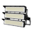 Projecteur de stade filaire - Série EVASION V2 - 750 Watts - 127 500 Lumens - 170 Lumens/Watt - Angle  20° / 40° / 60° / 90° au choix - IP66 - 63 x 44 x 24 cm - Transformateur PHILIPS Xitanium - 5000k - Dimmable 1-10V - Garantie 5 ans