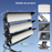 Pack de 10x Projecteurs de stade filaires - Série EVASION V2 - 1500 Watts - 255 000 Lumens - 170 Lumens/Watt - Angle 20° / 40° / 60° / 90° au choix - IP66 - 63 x 90 x 24 cm - Transformateur PHILIPS Xitanium - 5000k - Dimmable 1-10V - Garantie 5 ans