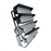 Projecteur de stade filaire - Série EVASION V2 - 1000 Watts - 170 000 Lumens - 170 Lumens/Watt - Angle 20° / 40° / 60° / 90° au choix - IP66 - 63 x 59 x 24 cm - Transformateur PHILIPS Xitanium - 5000k - Dimmable 1-10V - Garantie 5 ans