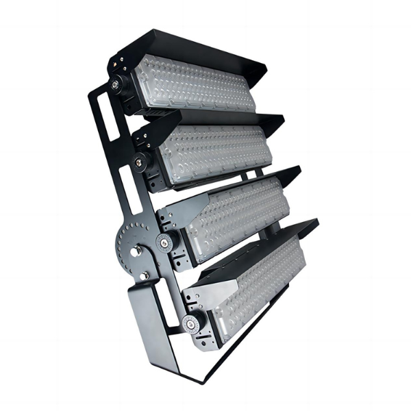 Projecteur de stade filaire - Série EVASION V2 - 1000 Watts - 170 000 Lumens - 170 Lumens/Watt - Angle 20° / 40° / 60° / 90° au choix - IP66 - 63 x 59 x 24 cm - Transformateur PHILIPS Xitanium - 5000k - Dimmable 1-10V - Garantie 5 ans