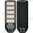 Pack lampadaire complet triple tête 4 mètres : 3x Lampadaires solaires - Série VIEW V3 800 Watts - 3500 Lumens - CCT + Mât STANDARD V1 EVO 4 mètres + Triple tête de mât perpendiculaire