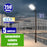 Pack lampadaire solaire complet 5 mètres : Lampe de rue et parking - Série VIEW V3 - 250 Watts - CCT + Mât Série STANDARD V1 EVO 5 mètres + Adaptateur ajustable 80/50mm ou Support déporté 45mm
