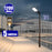 Pack lampadaire solaire complet 3/4/5/6 mètres au choix : Lampe solaire Série VIEW V2 EVO + Mât EVO - Entraxe des trous 200mm - Noir