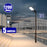 Pack lampadaire solaire complet 3/4/5/6 mètres au choix : Lampe solaire Série VIEW V2 EVO + Mât EVO - Entraxe des trous 200mm - Noir