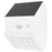 Pack de 10x Projecteurs muraux LED solaires - CCT(Couleur Changeante en Température) Série WALL V1 -  300 Lumens - Angle 120°x60° - IP65 - 95 x 88 x 74 mm - Modèle BLANC - 2 MODES - Avec détecteur de mouvement - Avec capteur crépusculaire - Garantie 5 ans