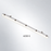 Pack de 9x Réglettes LED Étanches - Série YGOR - 150CM - Puissance Ajustable 32W à 60W - CCT - Jusqu'à 9600 Lumens - 160 Lumens/Watt - Angle 120° - IP65 - 1480 x 85 x 71 mm - Transformateur TRIDONIC - 3000K / 4000K / 5700K - Garantie 5 ans
