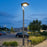 Pack lampadaire filaire complet 3/4/5/6 mètres au choix : Lampe filaire Série OVALI ALEN + Mât EVO - Entraxe des trous 200mm - Noir