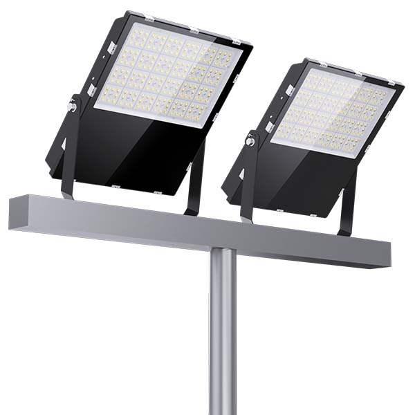 Pack de 6x Projecteurs LED Haute Puissance - Série CITY PLUS EVO 150 Watts - 25 500 Lumens - 170 Lumens/Watt - Angle  120x150° - IP66 - IK08 - 34 x 26 x 5 cm - Transformateur SOSEN - 4000k / 5000k au choix - Garantie 5 ans