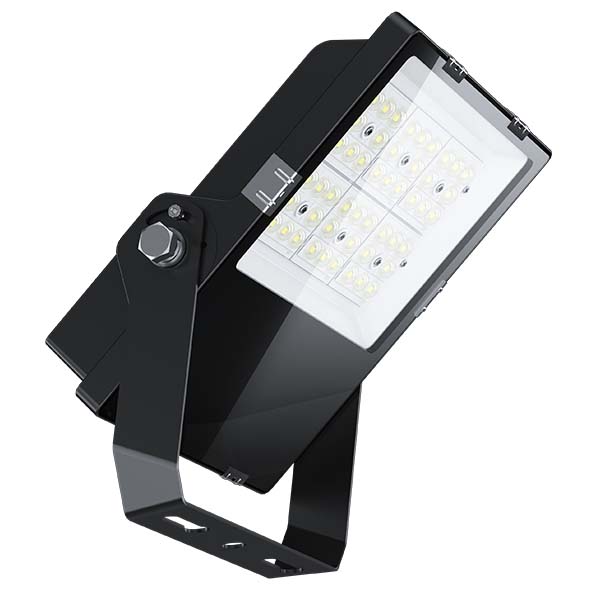 Pack de 12x Projecteurs LED Haute Puissance - Série CITY PLUS EVO 100 Watts - 16 000 Lumens - 160 Lumens/Watt - Angle  120x150° - IP66 - IK08 - 29 x 25 x 5 cm - Câble 1 mètre - Transformateur SOSEN - Garantie 5 ans