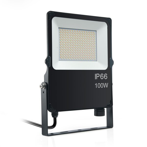 Carton de 15x Projecteurs LED filaire CCT ( Couleur Changeante en Température ) - 100 Watts - 10 000 Lumens - 100 Lumens/Watt - 27 x 30 x 5 cm - Angle 120° - IP66