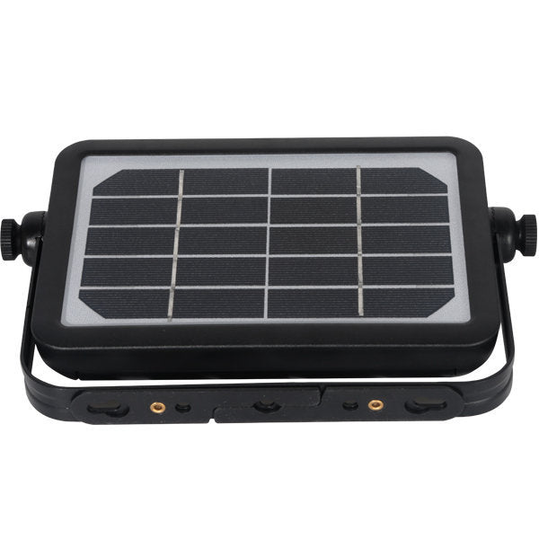 Pack de 2x Projecteurs LED solaires avec détecteur de mouvement - Série SOFT V1 - 500 Lumens - 23 x 15 x 4 cm - Angle 90° - IP65 - 4000k - Panneau solaire MONOCRISTALLIN - Avec détecteur de mouvement - Garantie 5 ans