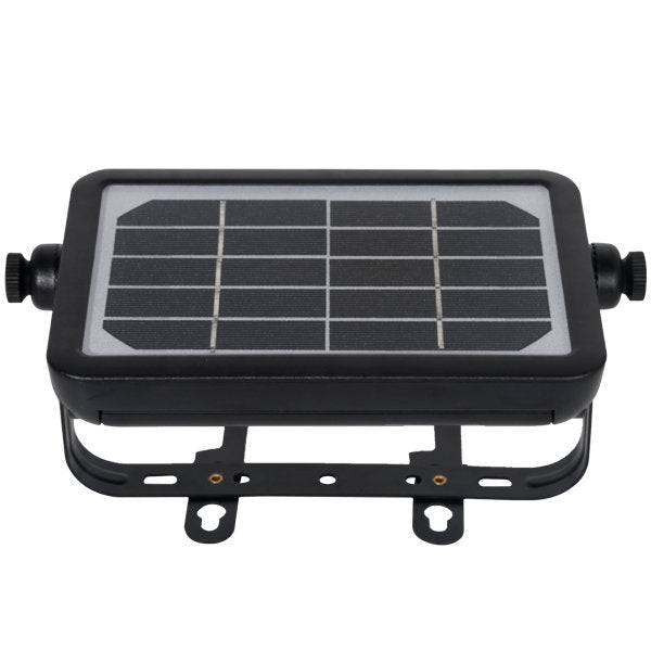 Pack de 2x Projecteurs LED solaires avec détecteur de mouvement - Série SOFT V1 - 500 Lumens - 23 x 15 x 4 cm - Angle 90° - IP65 - 4000k - Panneau solaire MONOCRISTALLIN - Avec détecteur de mouvement - Garantie 5 ans