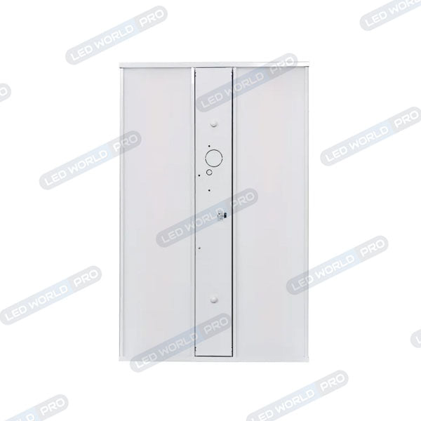 DERNIER DU STOCK : 2x Lampes industrielles linéaires – Série FUSION – 9 en 1 - Puissance ajustable 80/110/165W - CCT 3000/4000/6000k - 140 Lumens/Watt - IP40 - Angle 120° - 60 x 30 x 4,7 cm - Dimmable - Garantie 5 ans