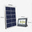 Projecteur LED solaire - Série WARRIOR - 800 Watts - Angle 120° - Lampe 39 x 30 x 8 cm - Panneau solaire 67 x 45 cm - IP67 - Avec télécommande - Panneau solaire inclus - Dernière génération Solaire - Couleur éclairage 4000K