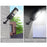 Lampe de rue solaire - Série CYCLOPE - Rendu lumineux 80 Watts - Angle éclairage 180 ° - IP67 - 25 x 14 x 4 cm - Avec capteur crépusculaire – Support mural intégré – Couleur 6000K