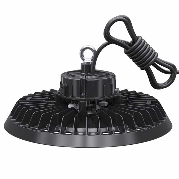 Pack de 8x Lampes industrielles UFO - Série CROSSOVER V2 - 200 Watts - 30 000 Lumens - 150 Lumens/Watt - Angle 90° - IP65 - IK08 - 35 x 14 cm - Dimmable - Transformateur SOSEN - 4000k/5000k - Garantie 5 ans