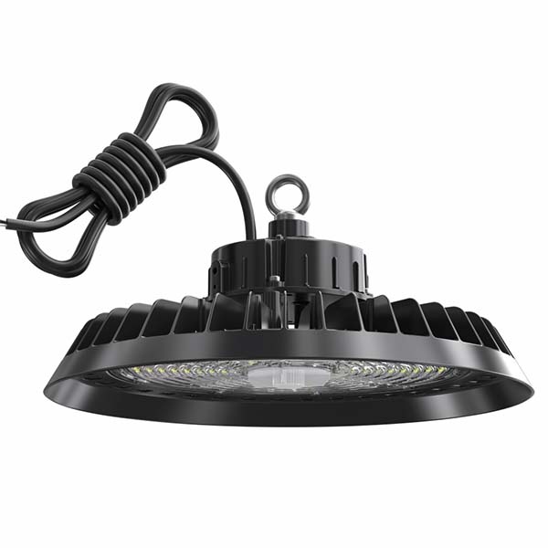 Pack de 8x Lampes industrielles UFO - Série CROSSOVER V2 - 100 Watts - 15 000 Lumens - 150 Lumens/Watt - Angle 90°  - IP65 - IK08 - 26 x 14 cm - Dimmable - Transformateur SOSEN - 4000k/5000k - Garantie 5 ans