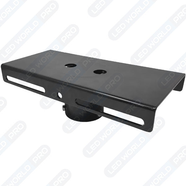 Pack lampadaire complet 3 mètres : Projecteur LED solaire - Série SECURITY V1 - Rendu lumineux 150 Watts 6000k + Mât STANDARD - 3 mètres au choix (Série STANDARD V1 EVO ou Série STANDARD V4 EVO - Avec trappe) + Tête de mât rectangulaire