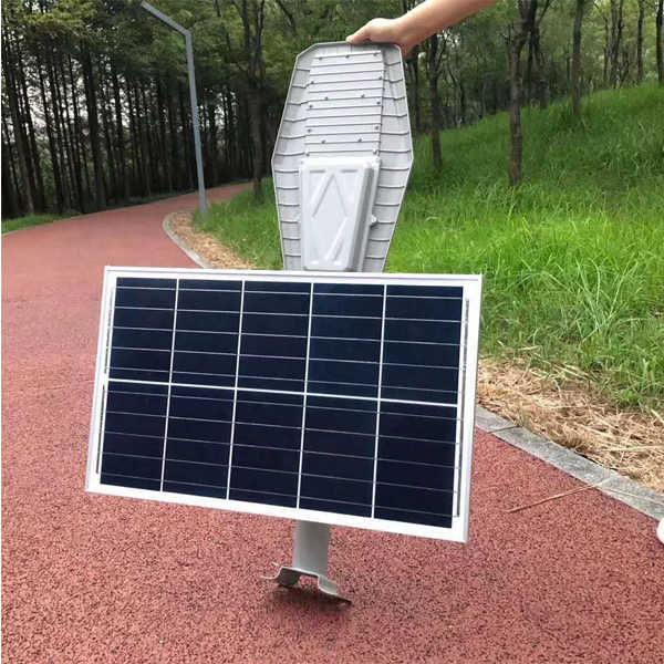 Pack lampadaire solaire complet 3 mètres : Lampe solaire Série INTERSTELLAR 200 Watts 6500K + Mât STANDARD 3 mètres