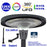 Lampe LED solaire  - Série OVNI FUTUR - RGBWW - Type UFO - 1200 Watts - 2800 lumens - Panneau Monocristallin - IP67 - Angle 360° - Diamètre tube d'insertion 76 mm - Télécommande - Application mobile Bluetooth - Rythme musical - Couleur 3000K / 6000K / RGB
