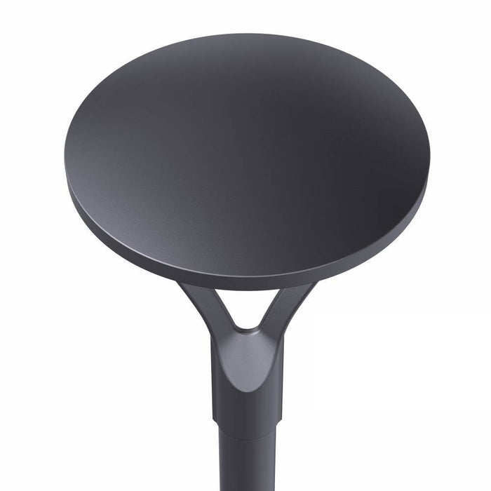 Pack de 2x Lampes de jardin et parking filaires - Série OVALI ULTRA - 60 Watts - 8400 Lumens - 140 Lumens/Watt - IP66 - IK08 - Angle 90°- 54 x 42 x 42 cm - Tube d'insertion 60-80mm - 3000k - Plaque diffuseur Kerafyrm - Garantie 5 ans