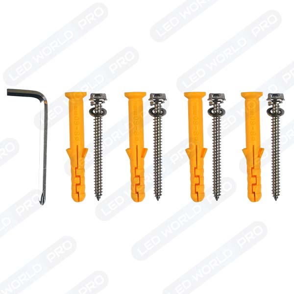 Pack de 8x Projecteurs LED solaires - Série SECURITY V1 - Rendu lumineux 150 Watts - 1500 lumens - Angle 120° x 60° - IP65 - 6000k - Lampe 14 x 15 x 3 cm - Panneau solaire monocristallin ajustable 22 x 18 x 2 cm - Détecteur Infrarouge - Télécommande