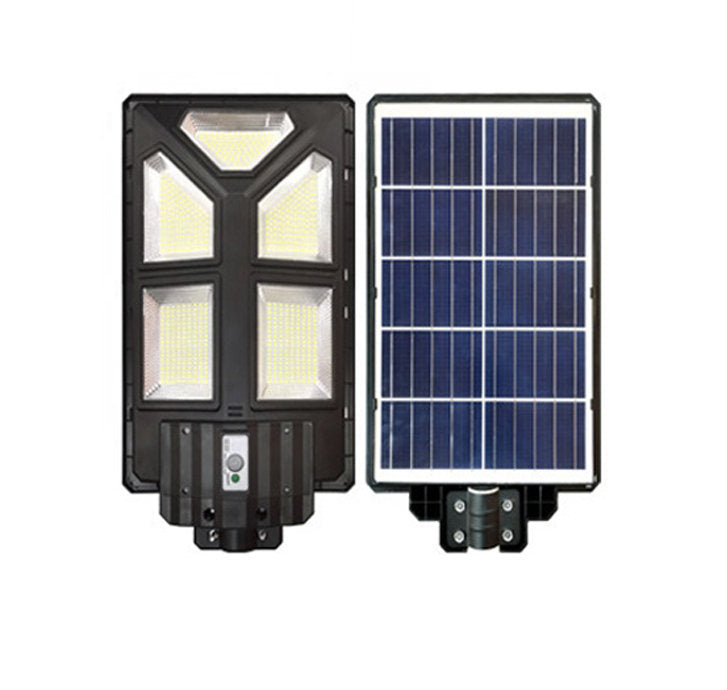 Pack lampadaire solaire complet 3 mètres : Lampe solaire Série POWER ULTRA 300 Watts 6500k + Mât STANDARD 3 mètres