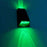 Pack de 10x lampes décoratives solaires multicolores – Série SOLACOOL – Version PRISM RGB - Rendu lumineux 30 Watts – Étanche IP65 - 11 x 6,5 cm - 2 modes de fonctionnement - Avec capteur crépusculaire –Fixation murale