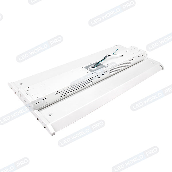 DERNIER DU STOCK : 2x Lampes industrielles linéaires – Série FUSION – 9 en 1 - Puissance ajustable 80/110/165W - CCT 3000/4000/6000k - 140 Lumens/Watt - IP40 - Angle 120° - 60 x 30 x 4,7 cm - Dimmable - Garantie 5 ans