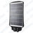 Pack lampadaire solaire complet double tête 3 mètres : 2x Lampes solaires Série POWER EVO - 500 Watts 6500k + Mât STANDARD 3 mètres + Double tête de mât en ligne + Adaptateur 60/50mm