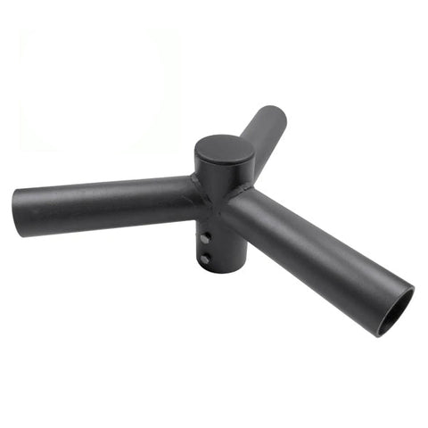 Triple tête de mât perpendiculaire - Insertion mât diamètre 80mm / Support 60mm
