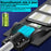 Pack de 2x Solaires - Luminaire LED pour Candélabre / Lampe de rue et parking - Série VIEW - 120 Watts - Angle 60 - Avec détecteur de mouvement PIR - Avec capteur crépusculaire - Panneau solaire en silicium - Diamètre tube d’insertion 45mm