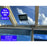 Pack lampadaire complet 4 mètres : Projecteur LED Solaire Série WARRIOR 800 Watts RGBW (Multicolores + Blanc) + Mât STANDARD (V1 EVO ou V4 EVO - Avec trappe) + Tête de mât rectangulaire