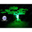 Pack lampadaire complet 4 mètres : Projecteur LED Solaire Série WARRIOR 800 Watts RGBW (Multicolores + Blanc) + Mât STANDARD (V1 EVO ou V4 EVO - Avec trappe) + Tête de mât rectangulaire