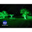 Pack lampadaire complet 4 mètres : Projecteur LED Solaire Série WARRIOR 800 Watts RGBW (Multicolores + Blanc) + Mât STANDARD (V1 EVO ou V4 EVO - Avec trappe) + Tête de mât rectangulaire