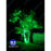 Carton / Lot de 4x Projecteurs LED solaires - Série WARRIOR RGBW (Multicolores + Blanc) - 300 Watts - Angle 120° - Lampe 34 x 27 x 8 cm - IP67 - Avec télécommande - Avec capteur crépusculaire - Bluetooth - Rythme musical - Panneau solaire inclus
