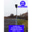 Pack de 10x Lampadaires solaires extérieurs de rue / parking - Série POWER ULTRA - Rendu 300 Watts - 2900 lumens - 180° - IP65 - 69 x 36 x 8 cm - Avec capteur crépusculaire - Télécommande - Avec détecteur de mouvement - Diamètre tube d’insertion 45 mm