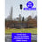 Lampadaire solaire extérieur de rue / parking - Série POWER ULTRA - Rendu 300 Watts - 2900 lumens - 180° - IP65 - 69 x 36 x 8 cm - Avec capteur crépusculaire - Télécommande - Avec détecteur de mouvement - Diamètre tube d’insertion 45 mm
