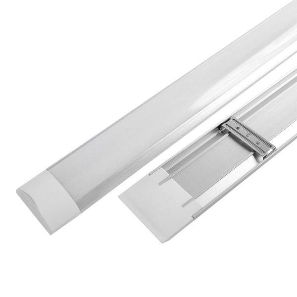 Réglette fine LED non étanche - 10 Watts - 800 lumens - 300 x 70 x 20 mm - 120 degrés - IP20