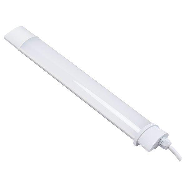 Carton de 40x Réglettes fines LED étanches 150CM - Série FLAT - 50 Watts - 4150 lumens - 83 Lumens/watt - Angle 120° - IP65  - 155 x 5 x 3 cm - 4000k / 6000k au choix