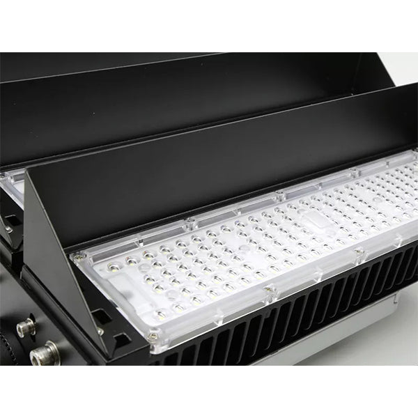 Pack de 2x Projecteurs haute puissance LED de stade filaire - Série EXCEPTION - 400 Watts - 60 000 Lumens - 150 Lumens/Watt - Angle 20°/40°/60°/90° au choix - 44 x 38 x 11 cm - IP66 - IK08 - 2700k à 6500k - Transformateur Meanwell- Garantie 5 ans